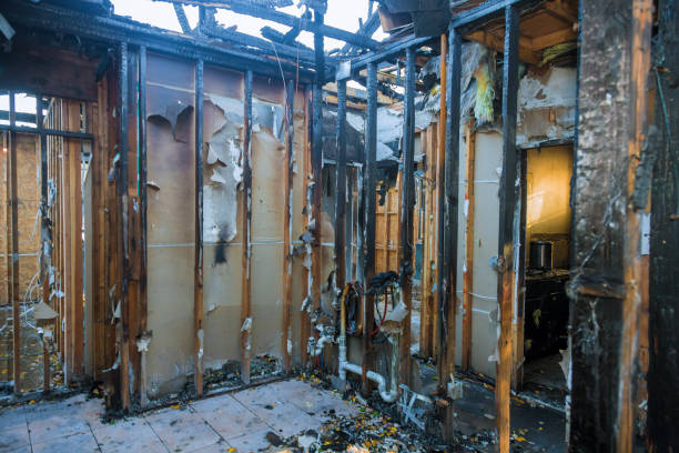 Professional Soot Cleanup technician working in West River, MD